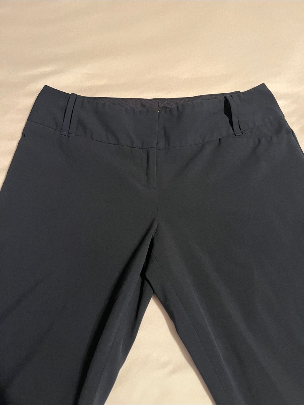 Navy blue Wide-Leg Trousers